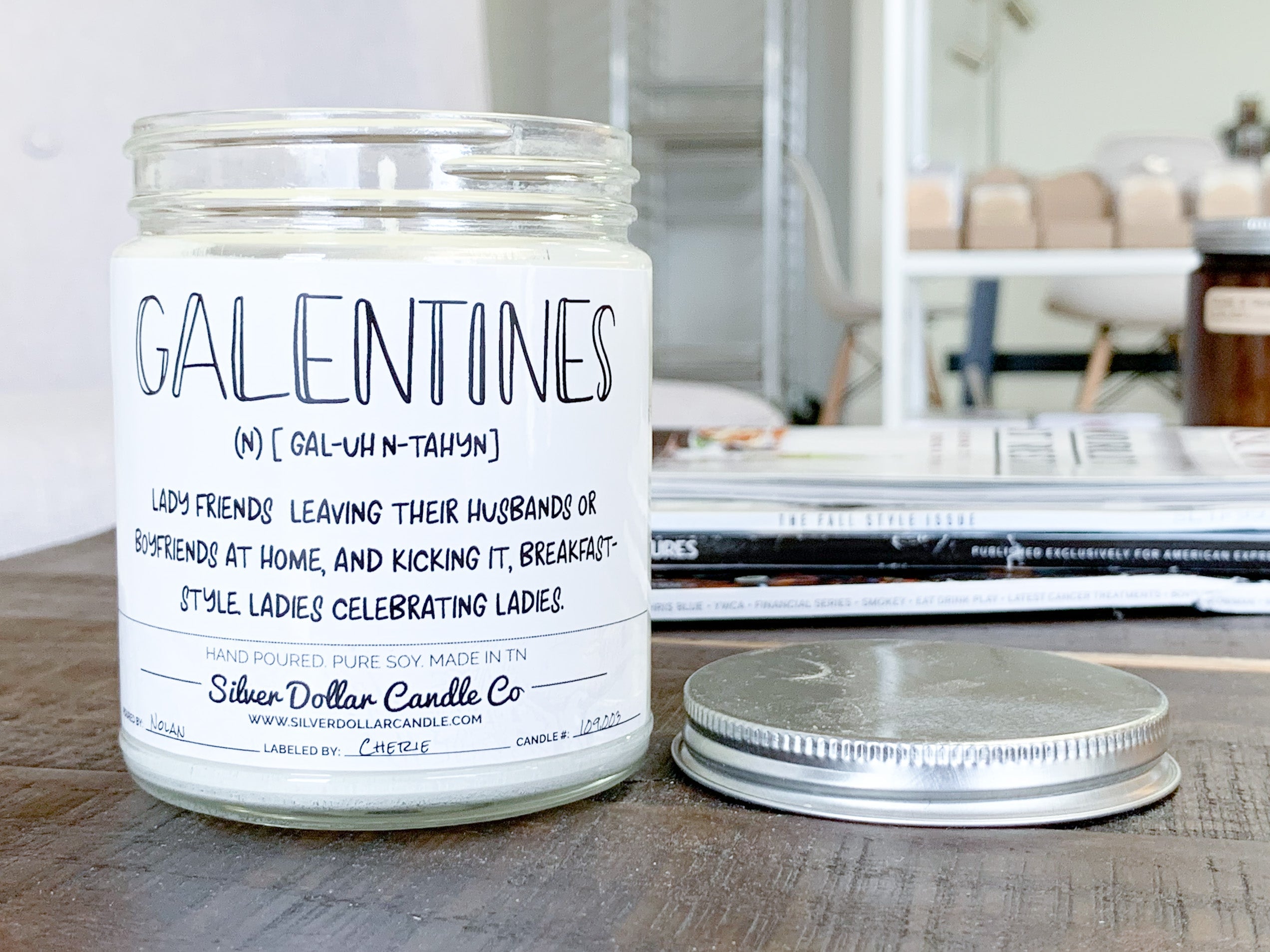 Galantines Day Definition Scented Candle - 9/16oz 100% All-Natural